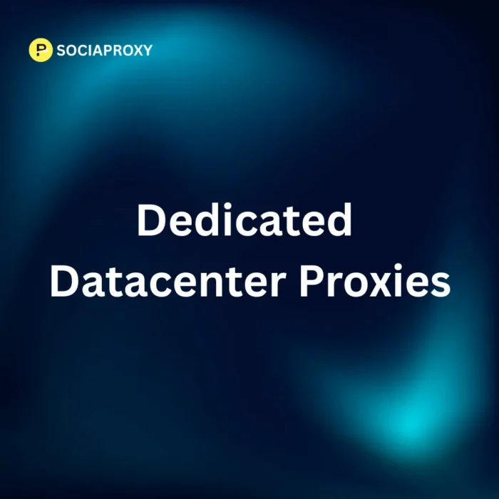 dedicated datacenter proxies